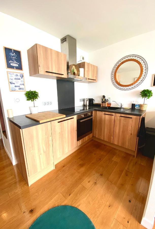 - L'Iroizh - Concarneau - Vue Mer Panoramique - Studio Standing Plage Des Sables Blancs - Parking - Panoramic Sea View - Near Thalassotherapy - Wifi - Kültér fotó